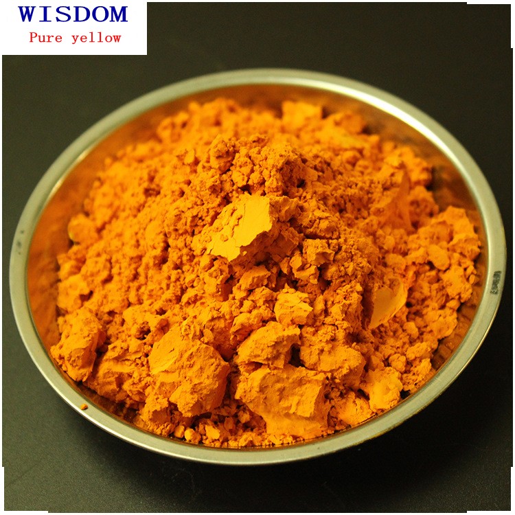 High temperature pure yellow body pigment
