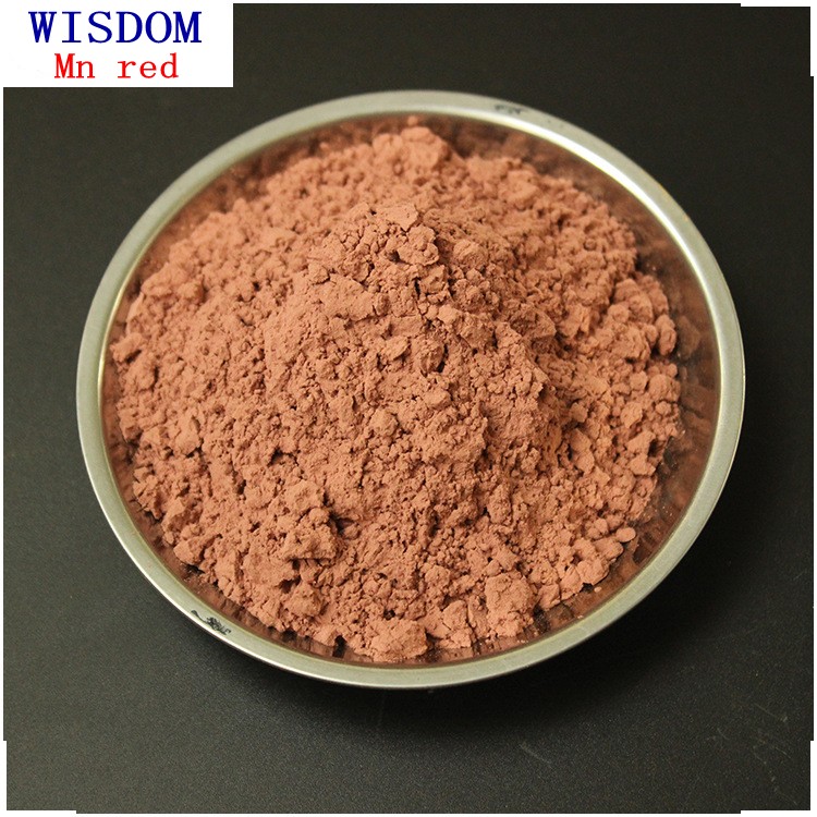 Mn red color ceramic body stain pigment powder