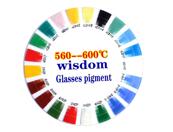 560-600C Glass pigment for glass decoration