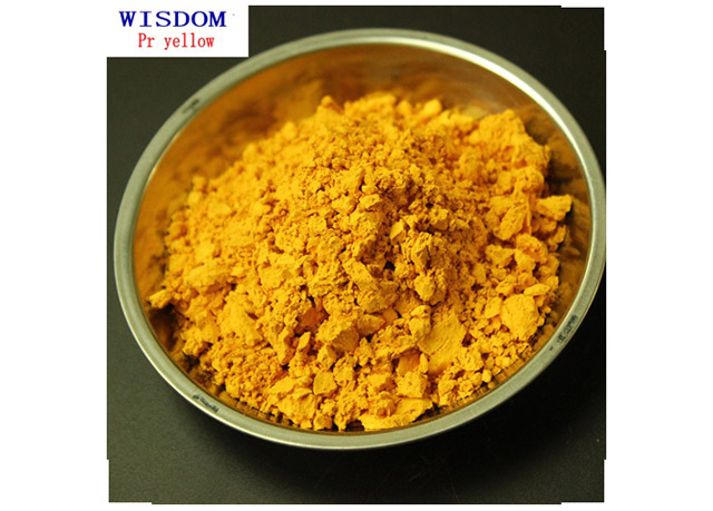 Pr yellow ceramic body pigment for tile