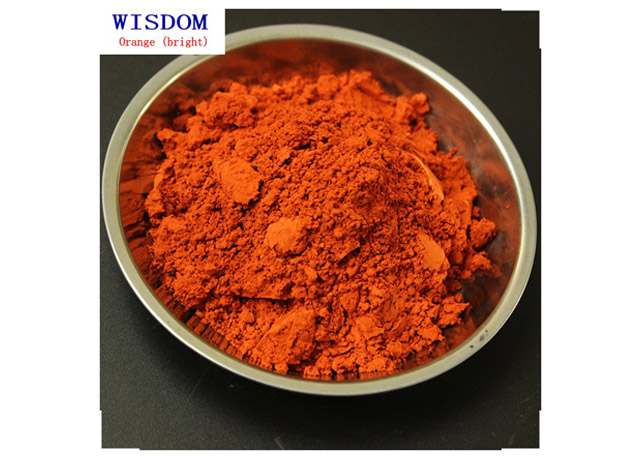 Orange body stain ceramic pigment for tile